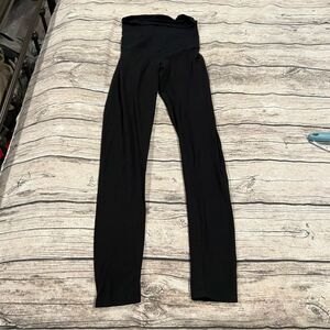 Motherhood Maternity Over The Bump Full Length Leggings in Black Size XS